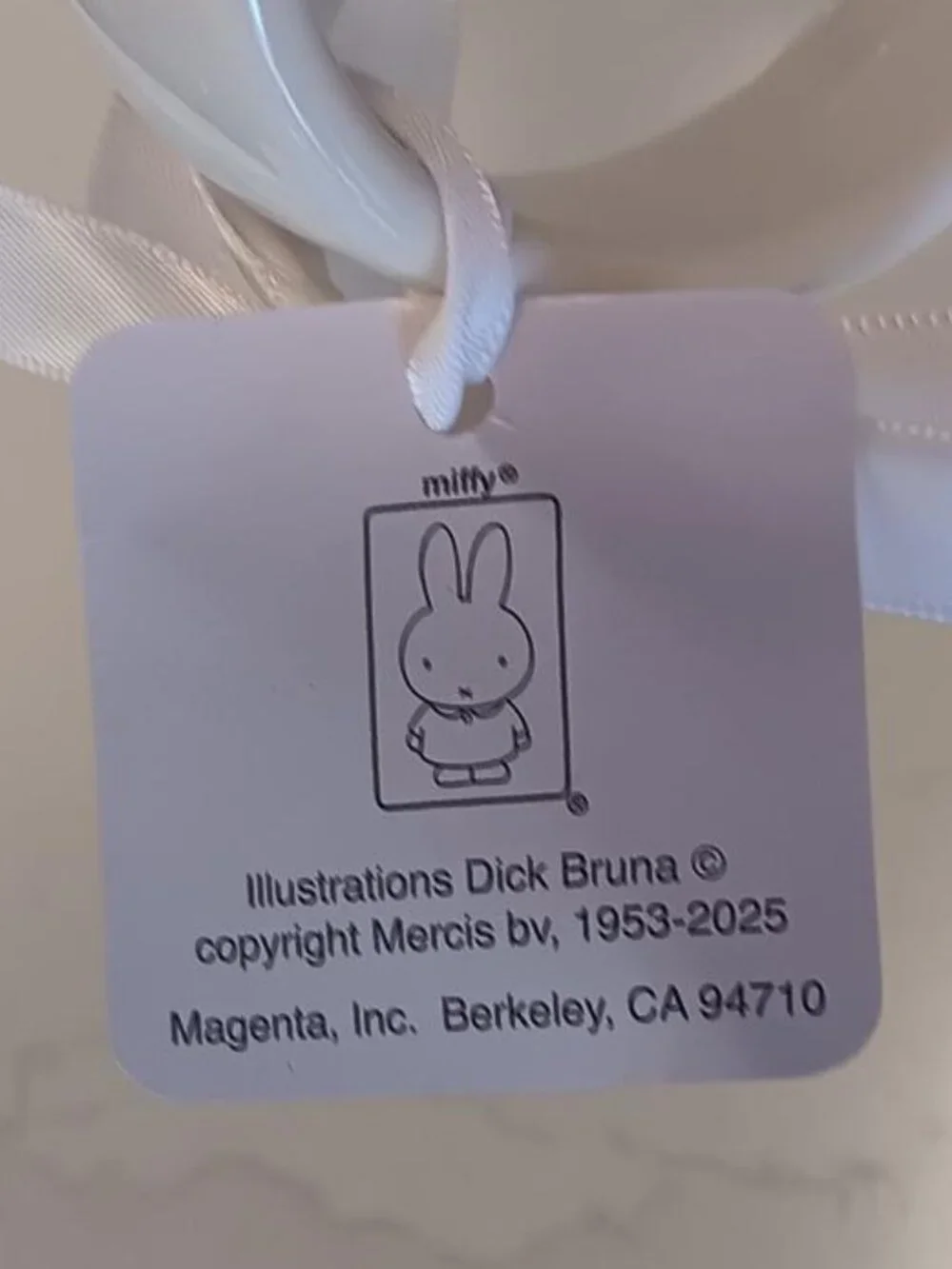 miffy white mug